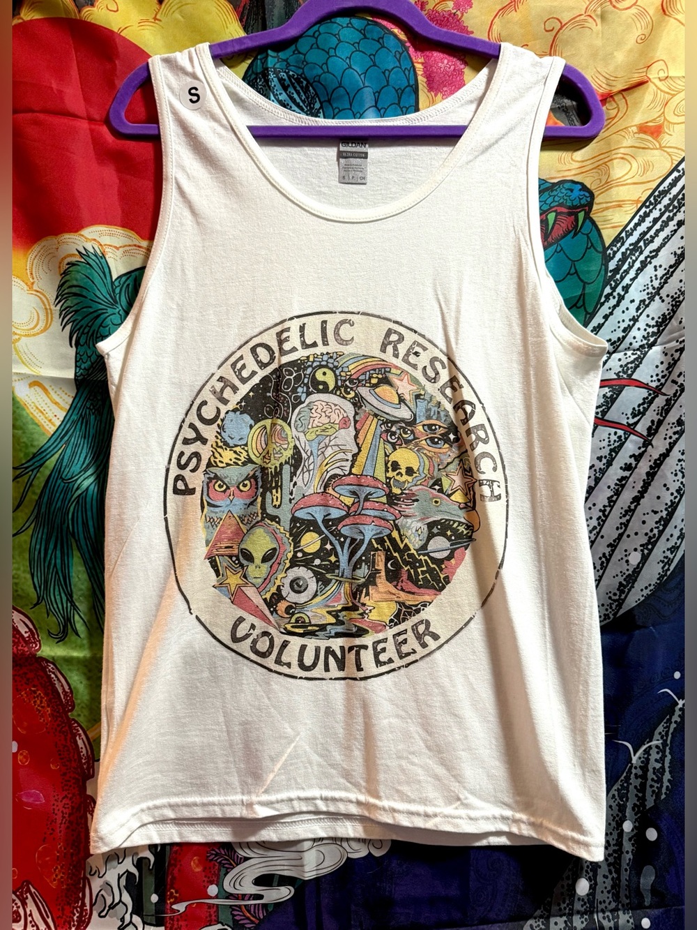 Psychedelic Research Volunteer Tank S